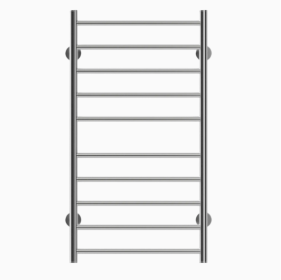 Electric Heated Towel Rack For Bathroom, Wall Mounted Towel Warmer, 10 Stainless Steel Bars Drying Rack