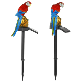 Solar Powered Parrot Garden Light IP65 Waterproof LED Parrot