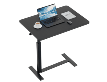 Adjustable Mobile Bed Table, Computer Desk, Mobile Standing Table