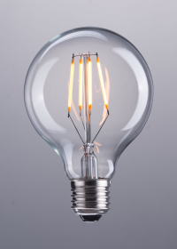 E26 G80 4W LED 110 x 80 mm Clear