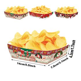 36 Christmas Paper Food Trays