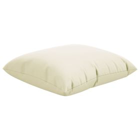 vidaXL Perne de canapea, 4 buc., crem, 50x50 cm, textil