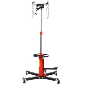 1660lbs Transmission Jacks , Hydraulic Transmission Jack 2 Stage Hydraulic W 360 For Car Lift 0.75 Ton