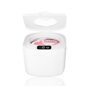 Ultrasonic Cleaner Retainer Cleaner  43kHz Ultrasonic Teeth Cleaning Pods For Oral Protective Dentures  Professional Cleaning Aligner Bracket Night Pr