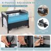 Black Foldable Baby/Toddler Playpen Bassinet Bed Crib Music Box