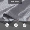 Full/Queen Cozy Lightweight Grey 100-Percent Cotton Blanket - Machine Washable