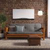 Full size 6-inch Thick Futon Mattress in Grey