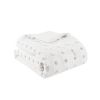 Twin/Twin XL 2-Piece Ivory Pompom Microfiber Comforter Set