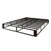 King size 7.8-inch Metal Frame Box-Spring Foundation for Mattress with Cover