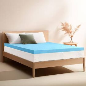 King size 3-inch Thick High Density Memory Foam Mattress Topper