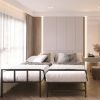 Twin Heavy Duty Black Metal Daybed Frame with Roll-Out Pop-Up Trundle Bed Frame