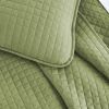 Twin/Twin XL Lightweight Sage Ultra Soft 2-Piece Microfiber Quilt Set
