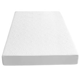 Full Size Waterproof Mattress Protector Breathable Soft Cotton Mattress Pad Cover With Elastic Deep Pocket Up To 11in Noiseless Machine Washable Beddi