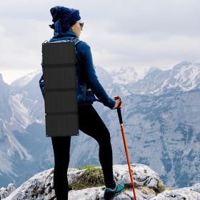 Portable 36W Solar Charger Foldable Solar Panel USB Solar Phone Charger