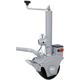 Electric Trailer Dolly, 5000lbs Towing Capacity, 350W 12V Trailer Jockey Wheel With 22 Ft Min Moving Speed,  8'' Rubber Tire, For Moving Trailer Carav