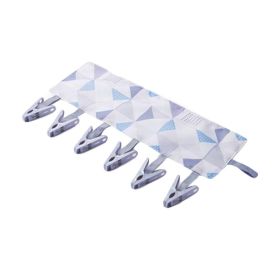 Pack of 3 Bathroom Racks Cloth Hanger Clothespin Travel Portable Clothes Hanger