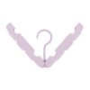 3 Pc Plastic Travel Clothes Hanger Portable Folding Clothes Hanger Travel Hanger