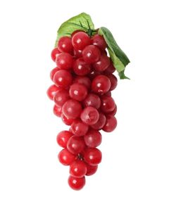 2 Bunches Artificial Fruit Grapes Fake Fruits Simulation Lifelike Grapes [K]