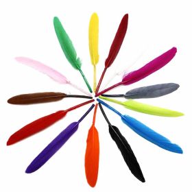 400 Pcs Colorful Artificial Feathers for DIY Earrings Jewelry Clothing, 4-6 inch