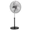 18" Industrial Pedestal Fan 3-Speed Oscillating Fan with Adjustable Height