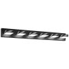 6-Light LED Modern Bathroom Vanity Light Fixtures 40.35-Inch Wall Light Fixtures
