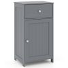 Bathroom Cabinet with Drawer Single Door with Adjustable Shelf