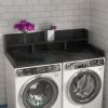 Washer Dryer Countertop with Non-slip Pads, Laundry Wood Shelf Topper with Edge