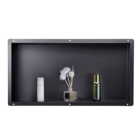Shower Niche 13 x 25 x 4 inch Frameless Recessed Shelf Stainless Steel