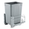 35QT Pullout Waste Container Under Cabinet Kitchen Bin Trash Can Soft Close