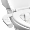 Bidet Attachment for Toilet Self-Cleaning Dual Nozzles Adjustable Pressure