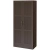 Coffee Pantry Cupboard Cabinet with Storage Shelves for Kitchen Organization