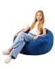 Bean Bag Chair, 3 feet Round Bean Bag Chair with Removable and Washable Cover, 25D Memory Foam Filled with Soft and Smooth Dutch Velvet