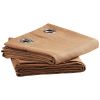 Natural Linen Curtains 52 x 84 inch 2 Panels Set Grommet Light Filtering Thick