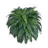Artificial Boston Ferns Large Plastic Fern 88 Branches Indoor Outdoor Decor