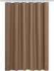 Brown Shower Curtain Liner - Premium PEVA, BPA & PVC Free, No Chemical Smell, Lightweight Standard Size Shower Curtain with 3 Magnets
