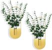 2 Pcs Boho Wall Decor Hanging Planters for Indoor Plants