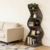 Convenient Shelf,Utilitarian Corner Shelf,Wall Corner Bookshelf