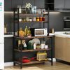 Kitchen Baker's Rack, 5-Tier Kitchen Utility Storage Shelf