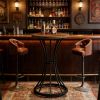 Round coffee table, bar table, cocktail table