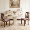One set of two dining chairs, kitchen chairs, living room chairs, suitable for dining and living rooms, brown