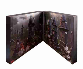 Halloween Gnome Advent Calendar, Halloween Advent Calendar, Table Decorations Holiday Home Decoration with Dolls for Kids Adult Advent Calendar