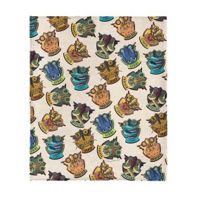 How to Train Your Dragon Dragon Badges Silk Touch Throw Blanket 60x80 inches