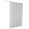Panel Track Blinds Extendable Track from 45.8 in to 86 in Width Trimmable Gray