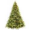 6ft PE/PVC Hybrid Automatic Tree Artificial Environmentally Friendly Fireproof Led Christmas Tree