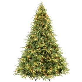 6ft PE/PVC Hybrid Automatic Tree Artificial Environmentally Friendly Fireproof Led Christmas Tree
