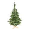 6ft PE/PVC Mixed Xmas Tree Hinged Environmentally Friendly Fireproof Artificial Christmas Tree