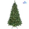 9ft Prelit Christmas Tree with 620 LED Lights, App-Controlled Multi-Color RGB Lights, 1721Branch Tips, Easy to Assemble, for Home, Party