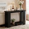 Console table, entrance table, sofa table, hallway table, storage desk, distressed black
