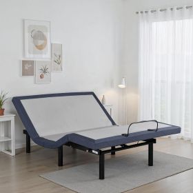 Queen Adjustable Bed Base with Head and Foot Position Adjustments