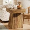 Tea table, square side table, can be used as bedside table, coffee table